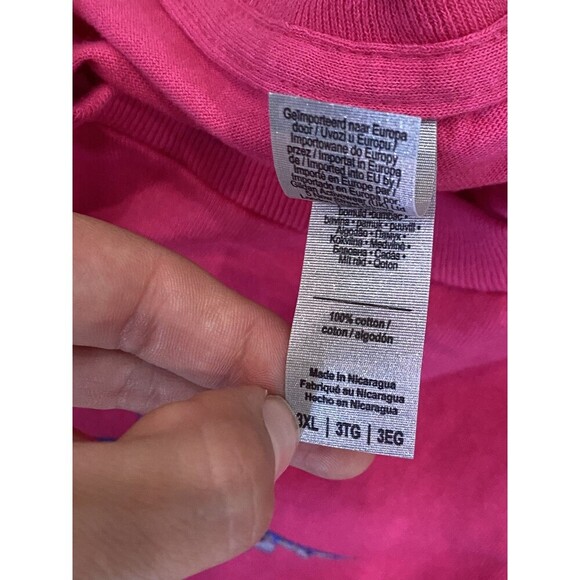 Vintage US Navy Blue Angels Pink Size 3XL Gildan Ultra Cotton - Picture 5 of 7